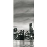 Фотообои Бруклинский мост черно-белый 011