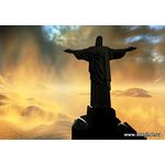 Фотообои Знаменитая статуя Христа в Рио-де-Жанейро 164