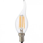 Лампа Светодиодная Filament flame - 4 4W свеча на ветру Е14 2700К